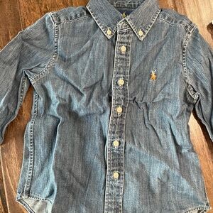 Ralph Lauren Blue Denim Shirt